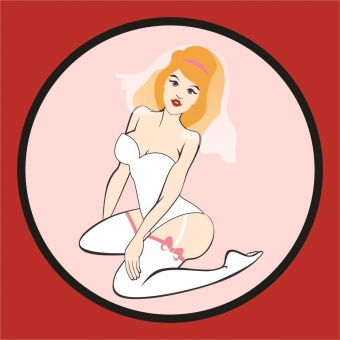 Biele erotick&eacute; pr&aacute;dlo